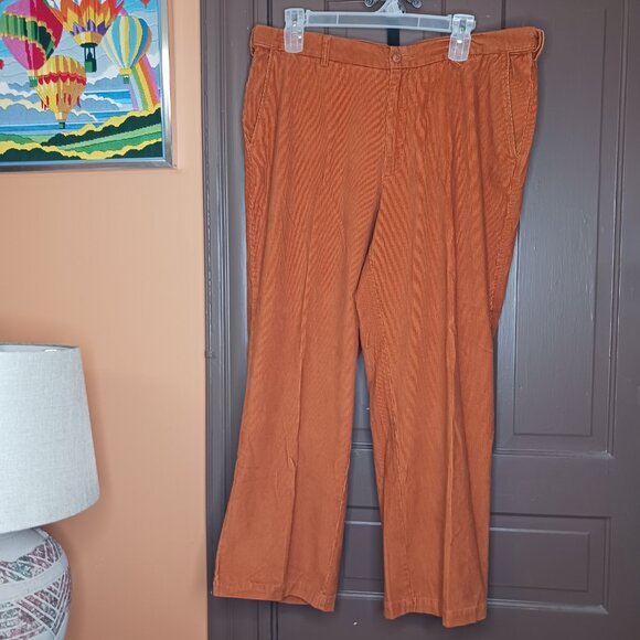 Croft and Barrow Men's Corduroy Dress Pants 40 X 30 - Picture 1 of 12
